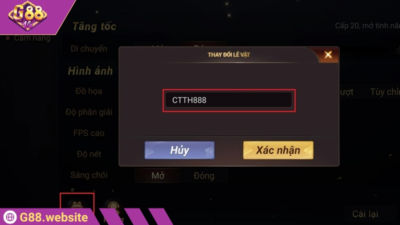 Bet thủ cần nắm rõ cách sử dụng Giftcode tại G88